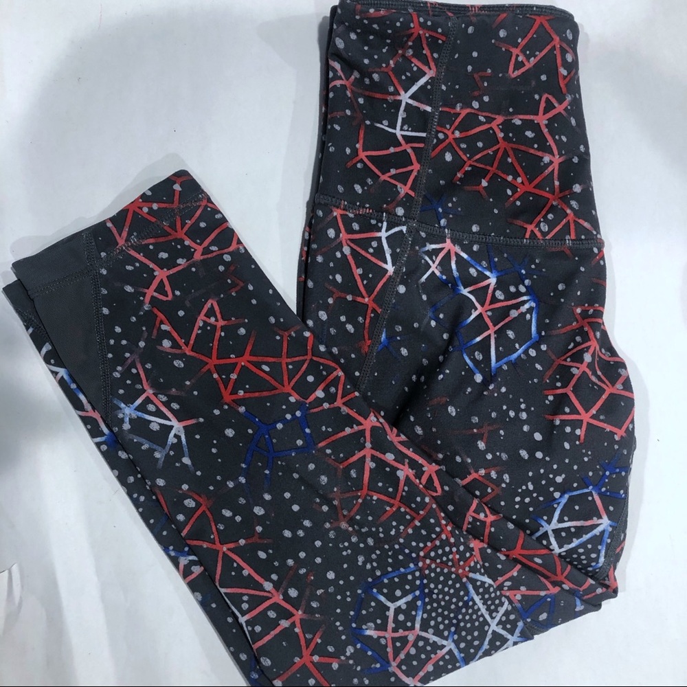 Zella Capri leggings With Mesh Multi-Color Small